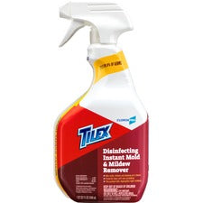 CloroxPro&trade; Tilex Disinfecting Instant Mold and Mildew Remover Spray - Spray - 32 fl oz (1 quart) - 1 Each - White