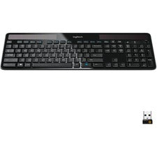 K750 Wireless Solar Keyboard, Black