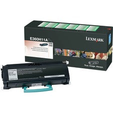 E360h11a Return Program High-yield Toner, 9,000 Page-yield, Black