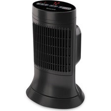 Digital Ceramic Mini Tower Heater, 1,500 W, 10 X 7.63 X 14, Black