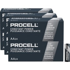 Duracell Procell Alkaline AA Battery - PC1500 - For Multipurpose - AA - 2100 mAh - 1.5 V DC - 144 / Carton