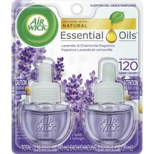 Air Wick Scented Oil Warmer Refill - Oil - 0.7 fl oz (0 quart) - Lavender, Chamomile - 60 Day - 2 / Pack