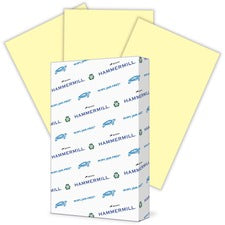 Hammermill Colors Recycled Copy Paper - Legal - 8 1/2" x 14" - 20 lb Basis Weight - 500 / Ream - SFI - Archival-safe, Acid-free