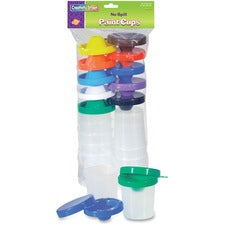 Creativity Street No-Spill Paint Cups Assortment - 1 / Set - Assorted