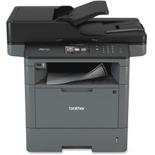 Brother MFC-L5800DW Laser Multifunction Printer - Monochrome - Duplex - Copier/Fax/Printer/Scanner - 42 ppm Mono Print - 1200 x 1200 dpi Print - 3.7" LCD Touchscreen - Ethernet - Wireless LAN - USB 2.0