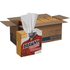 Medium Weight Hef Shop Towels, 9 1/8 X 16 1/2, 100/box, 5 Boxes/carton