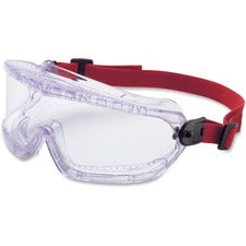 NORTH Uvexx V-Maxx Antifog Clear Goggle - Anti-fog, Elastic Headband, Wraparound Lens, Comfortable, Adjustable Strap, Scratch Resistant - 1 Each