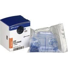 Smartcompliance Cpr Face Shield And Breathing Barrier, Plastic, One Size Fits All