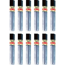 Pentel Super Hi-Polymer Leads - 0.5 mmFine Point - Black - 144 / Box