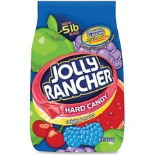 Jolly Rancher Hershey Co. Bulk Bag Hard Candy - Cherry, Watermelon, Grape, Apple, Blue Raspberry - Individually Wrapped - 1 / Bag