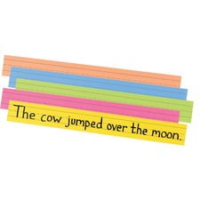 Sentence Strips, 24 X 3, Assorted Bright Colors, 100/pack