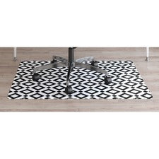 Fashionmat Chair Mat, Rectangular, 35 X 40, Diamonds