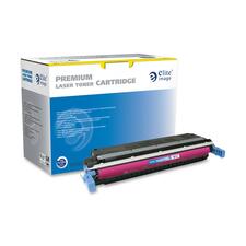 Elite Image Remanufactured Toner Cartridge - Alternative for HP 645A (C9733A) - Laser - 12000 Pages - Magenta - 1 Each