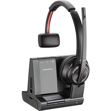 Savi W8210 Monaural Over The Head Headset, Black