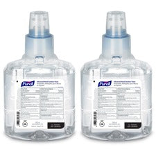 Advanced Hand Sanitizer Foam, For Ltx-12 Dispensers, 1,200 Ml Refill, Fragrance-free, 2/carton