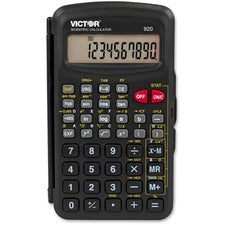 920 Compact Scientific Calculator With Hinged Case, 10-digit Lcd