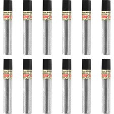 Pentel Super Hi-Polymer Leads - 0.5 mmFine Point - 2H - Black - 144 / Box