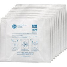 Disposable Vacuum Bags, Hepa Cc1, 10/pack