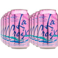 LaCroix Berry Flavored Sparkling Water - Ready-to-Drink - 12 fl oz (355 mL) - 2 / Carton - 12 / Pack