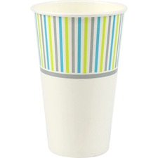 Genuine Joe Cold Paper Cups - 16 fl oz - 50 / Pack - Paper - Cold Drink, Beverage
