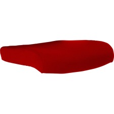 Lorell Mesh Seat Cover - 19" Length x 19" Width - Polyester Mesh - Red - 1 Each