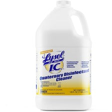 Lysol I.C. Quaternary Disinfectant Cleaner - Concentrate Liquid - 128 fl oz (4 quart) - Original Scent - 1 Each - Amber