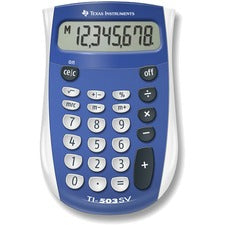 Ti-503sv Pocket Calculator, 8-digit Lcd