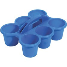 Little Artist Antimicrobial Six-cup Caddy, Blue