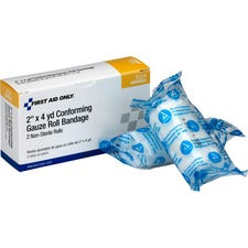 First Aid Only Non-sterile Conforming Gauze - 2" - 1Each - 2 - White - Cotton