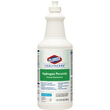 Clorox Healthcare Pull-Top Hydrogen Peroxide Cleaner Disinfectant - Ready-To-Use Liquid - 32 fl oz (1 quart) - 1 Each - Clear