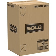 Solo Symphony Trophy Poly Hot Cups - 8 fl oz - 1000 / Carton - Beige - Poly, Polyethylene - Coffee, Tea, Cocoa, Hot Drink, Cold Drink
