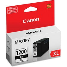 Canon PGI-1200XL BK Original Ink Cartridge - Inkjet - High Yield - Black - 1 Each