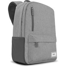 Solo Re:cover Carrying Case (Backpack) for 15.6" Notebook - Gray - Bump Resistant, Damage Resistant - Shoulder Strap, Luggage Strap, Handle - 14.8" Height x 11.3" Width x 7" Depth - 1 Each