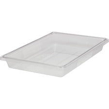 Food/tote Boxes, 5 Gal, 26 X 18 X 3.5, Clear, Plastic