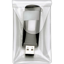 Hold It Usb Pockets, 2 X 3.44, Clear