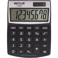 1000 Minidesk Calculator, 8-digit Lcd