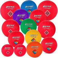 Playground Ball Set, Multi-size, Multi-color, 14/set