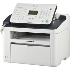 Canon FAXPHONE L100 Laser Multifunction Printer - Monochrome - White - Copier/Fax/Printer/Telephone - 19 ppm Mono Print - 1200 x 600 dpi Print - Up to 8000 Pages Monthly - 150 sheets Input - Monochrome Fax - USB - 1 Each - For Plain Paper Print