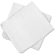 Counter Cloth/bar Mop, 15.5 X 17, White, Cotton, 60/carton