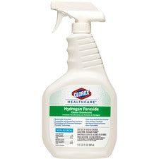 Clorox Healthcare Hydrogen Peroxide Cleaner Disinfectant Spray - Liquid - 32 fl oz (1 quart) - 1 Each - Clear