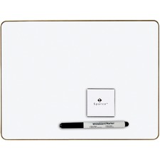 Sparco Dry-erase Board Kit with 12 Sets - 12" (1 ft) Width x 9" (0.8 ft) Height - White Surface - 12 / Box