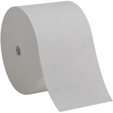 Compact Coreless 1-ply Bath Tissue, Septic Safe, White, 3,000 Sheets/roll, 18 Rolls/carton