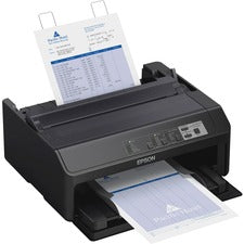 Epson FX-890II 9-pin Dot Matrix Printer - Monochrome - Energy Star - 738 cps Mono - USB - Parallel