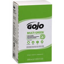 Gojo&reg; Multi Green Hand Cleaner - Citrus Scent - 67.6 fl oz (2 L) - Soil Remover, Dirt Remover, Kill Germs - Hand - Green - 1 Each