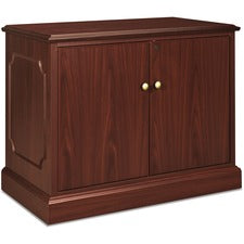 94000 Series Storage Cabinet, 37.5w X 20.5d X 29.5h, Mahogany