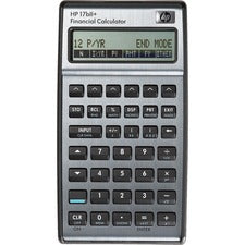 Roylco HP 17BIIPlus Business Financial Calculator - 250 Functions - LCD Display - 2 Line(s) - 22 Digits - LCD - Battery Powered - Battery Included - CR2032 - 3.4" x 5.8" x 0.6" - Black - Plastic - 1 Each