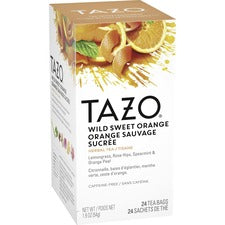 Tazo Wild Sweet Orange Herbal Tea Bag - 24 Packet - 24 / Box