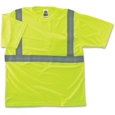 GloWear Class 2 Reflective Lime T-Shirt - Extra Large (XL) Size