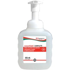 SC Johnson Hand Sanitizer Foam - 13.5 fl oz (400 mL) - Pump Bottle Dispenser - Kill Germs - Hand - Clear - Dye-free, Non-drying, Hygienic - 1 Each