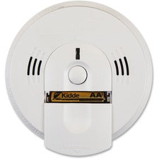 Kidde Fire Combo Smoke/Carbon Monoxide Alarm - Wireless - Visual - Green, Red - White